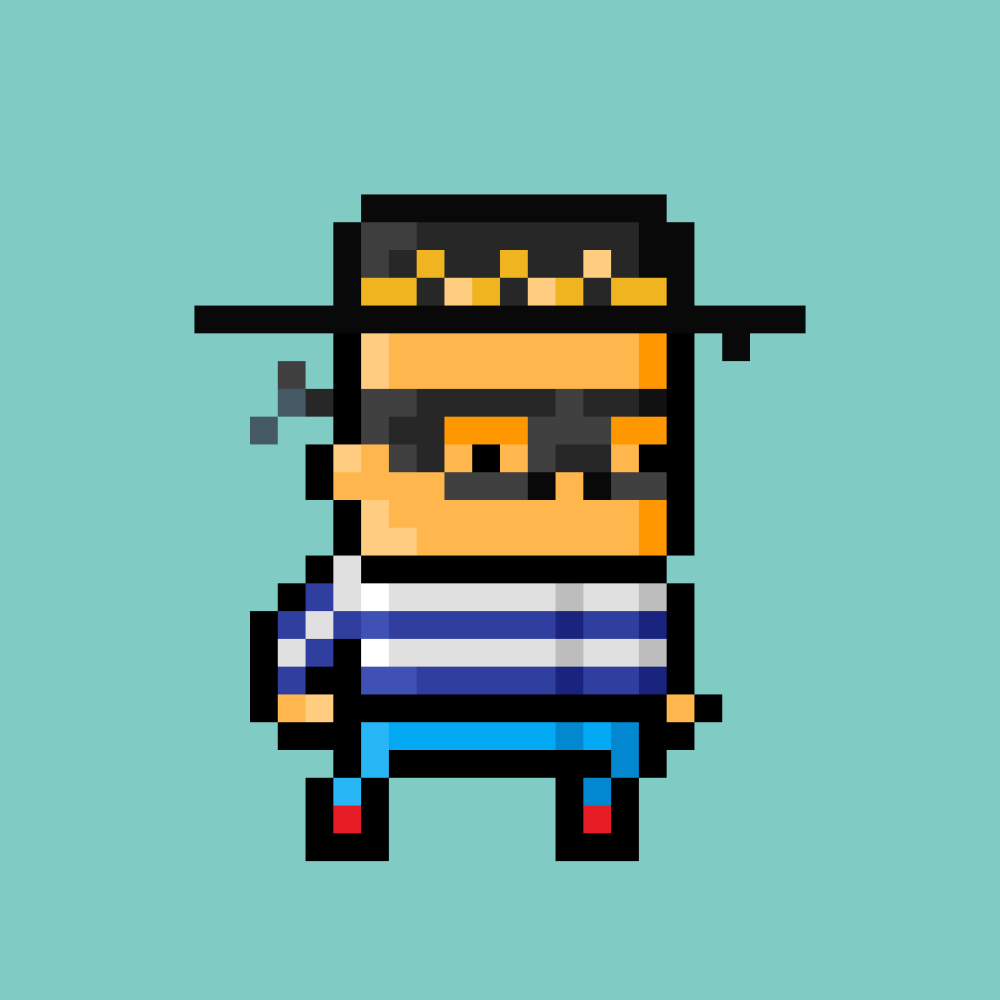 Bitcoin Bandit #148 (Inscription #59257)