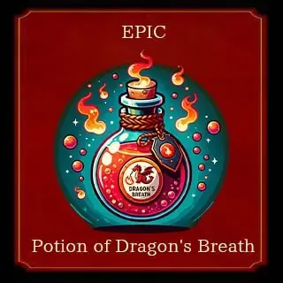 Potion of Dragon's Breath #13