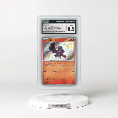 2023 Shiny Treasure ex #214/190 Oricorio - Shiny Rare Holo (CGC 8.5 NM-MT+)