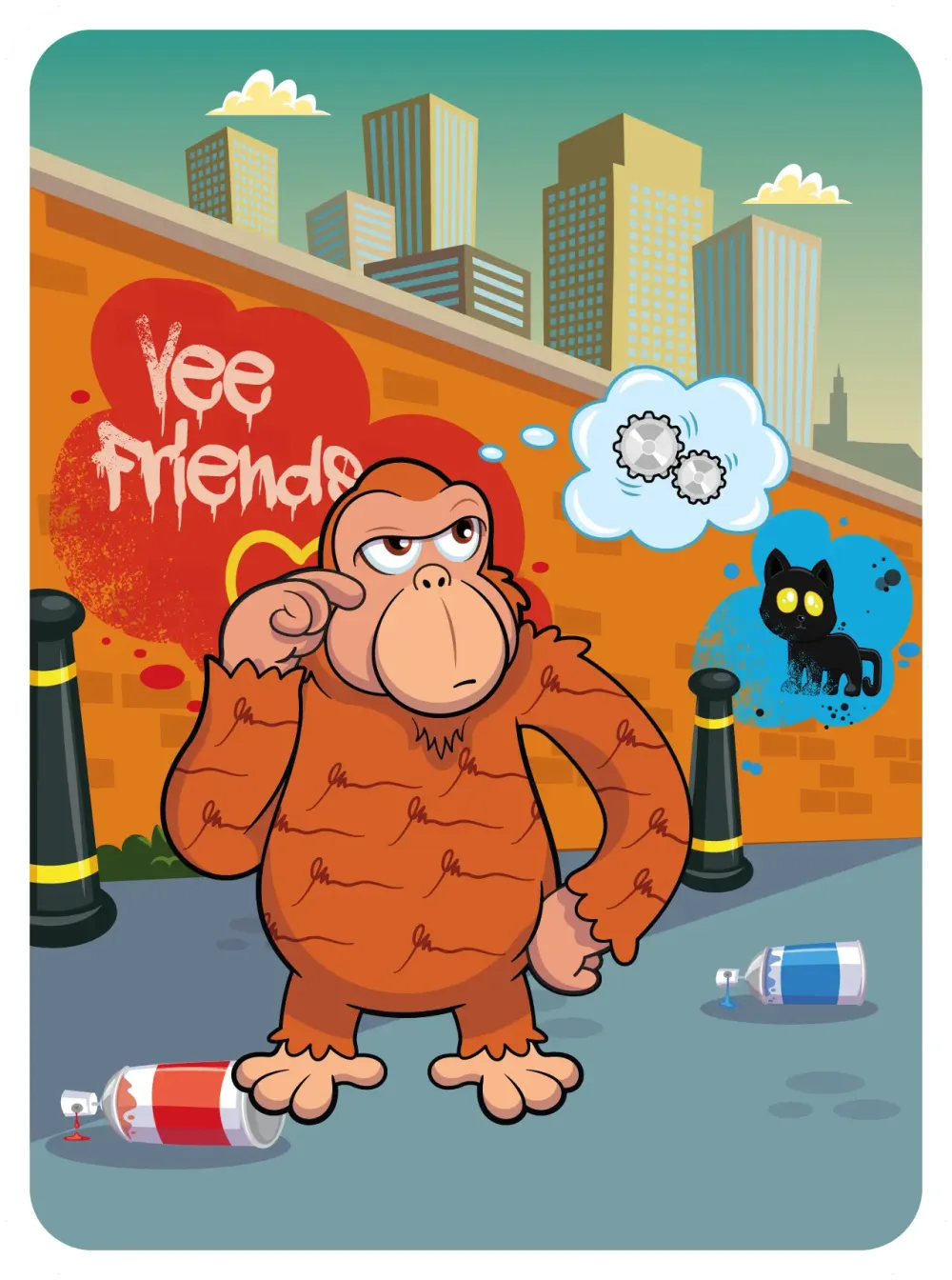 Offense Oriented Orangutan #31605