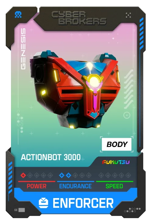 Action Bot 3000 Enforcer Body #20724