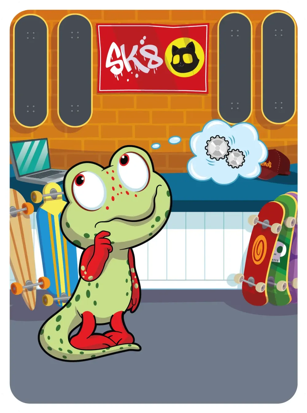 Sentimental Salamander #51199