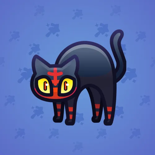 Scared Cat #13458