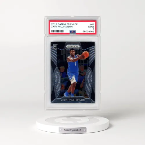 2019 Panini Prizm Draft Picks #64 Zion Williamson (PSA 9 MINT)