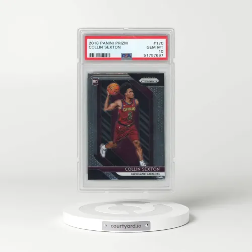 2018 Panini Prizm #170 Collin Sexton (PSA 10 GEM MINT)