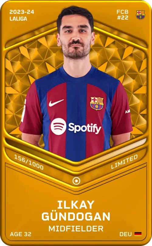 Ilkay Gündogan 2023-24 • Limited 156/1000