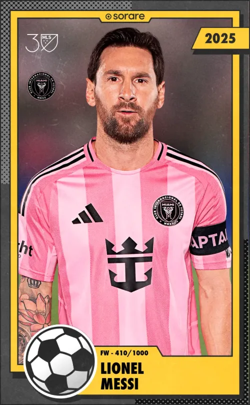 Lionel Messi 2025-26 • Limited 410/1000