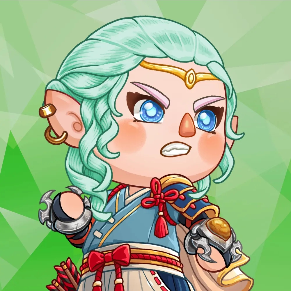 Elven Monk III #16