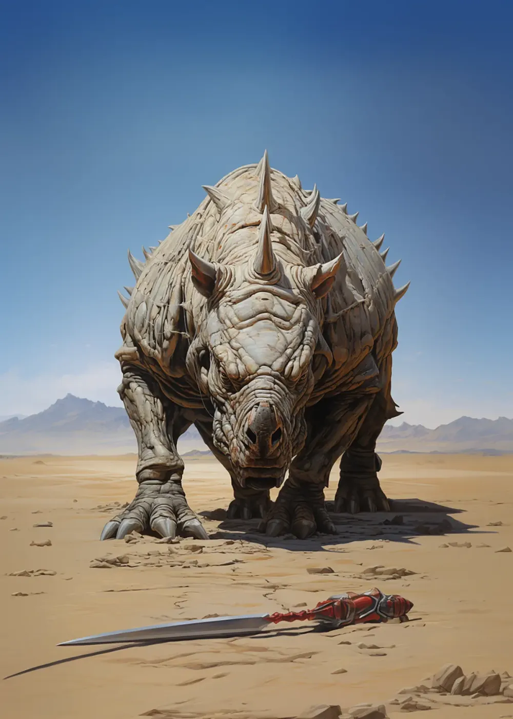 Hornless Behemoth #3522