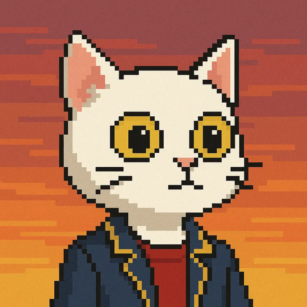 Pixel Alpha Cat No. 5 #6