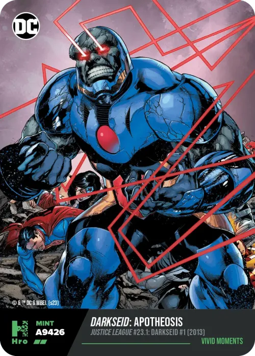 A9426 2022 Vivid Moments Darkseid: Apotheosis - Justice League #23.1: Darkseid #1 (2013)