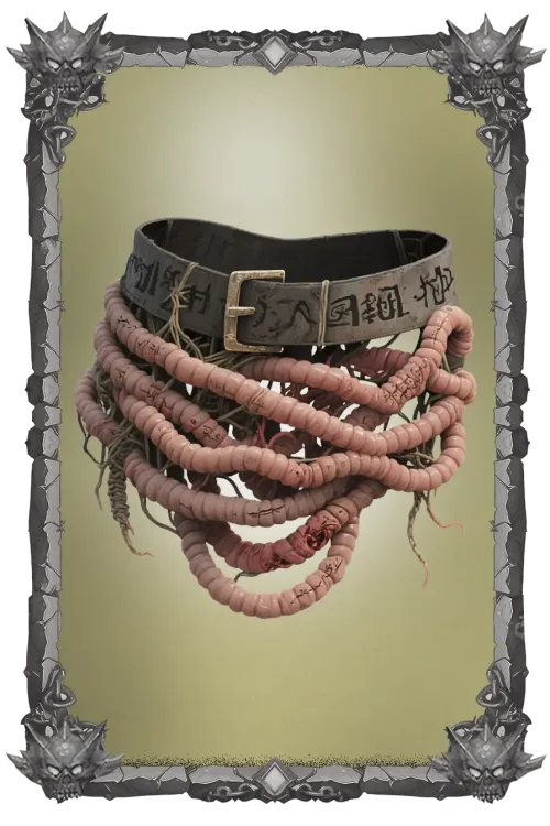 Warlock's Intestine Thread Belt #40502