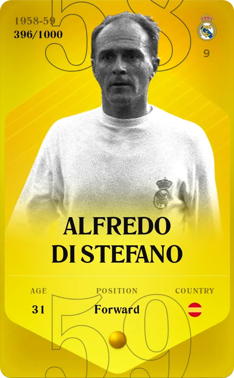 Alfredo Di Stefano 1958-59 • Limited 396/1000