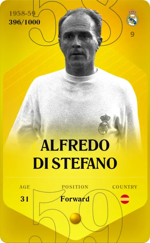 Alfredo Di Stefano 1958-59 • Limited 396/1000