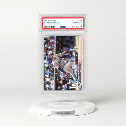 2018 Topps #281 Alex Verdugo (PSA 10 GEM MINT)