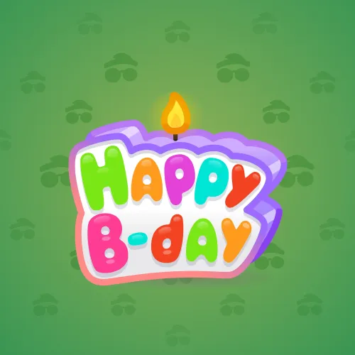 B-Day Candle #171810