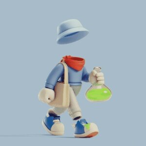 Invisible Friends 3D #3863