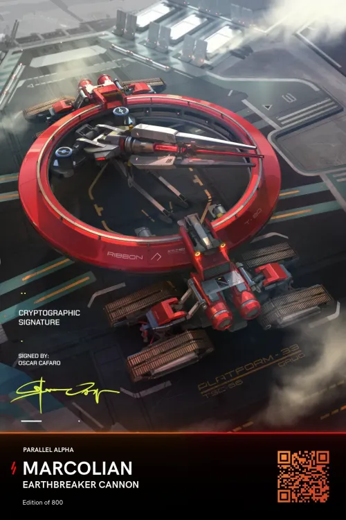 Earthbreaker Cannon - Artigraph #10187
