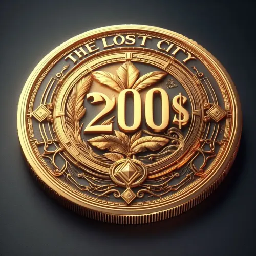 The Lost City Gold Coin -0156 #157
