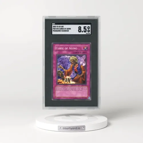 2003 Yu-Gi-Oh! Pharaonic Guardian #PGD-094 Curse Of Aging (SGC 8.5 NM-MT+)