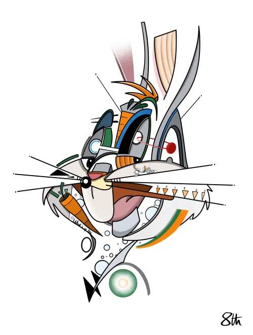 Geo Bunny #104