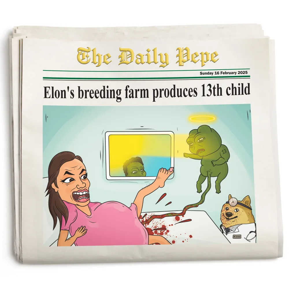 The Daily Pepe First Edition Article: 3 #3