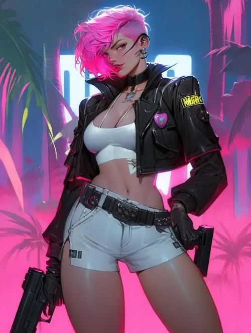 Cyberpunk Waifu #1000