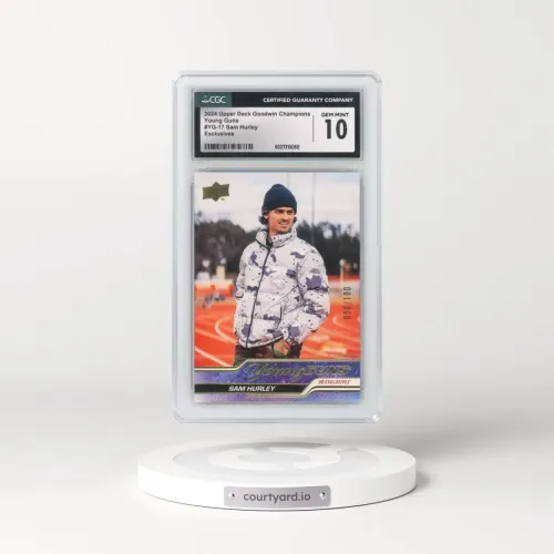 2024 Upper Deck Goodwin Champions #YG-17 Sam Hurley - Exclusives (CGC 10 GEM MINT)