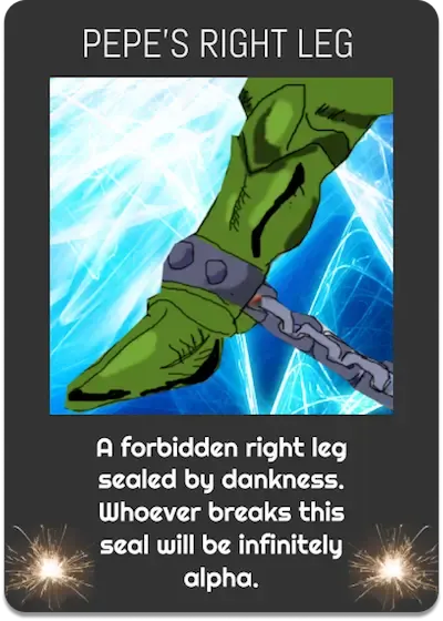 PEPEOTHERLEG | Series 12 Card 43