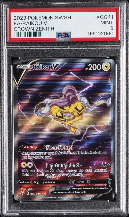 2023 #GG41 Full Art/Raikou V PSA