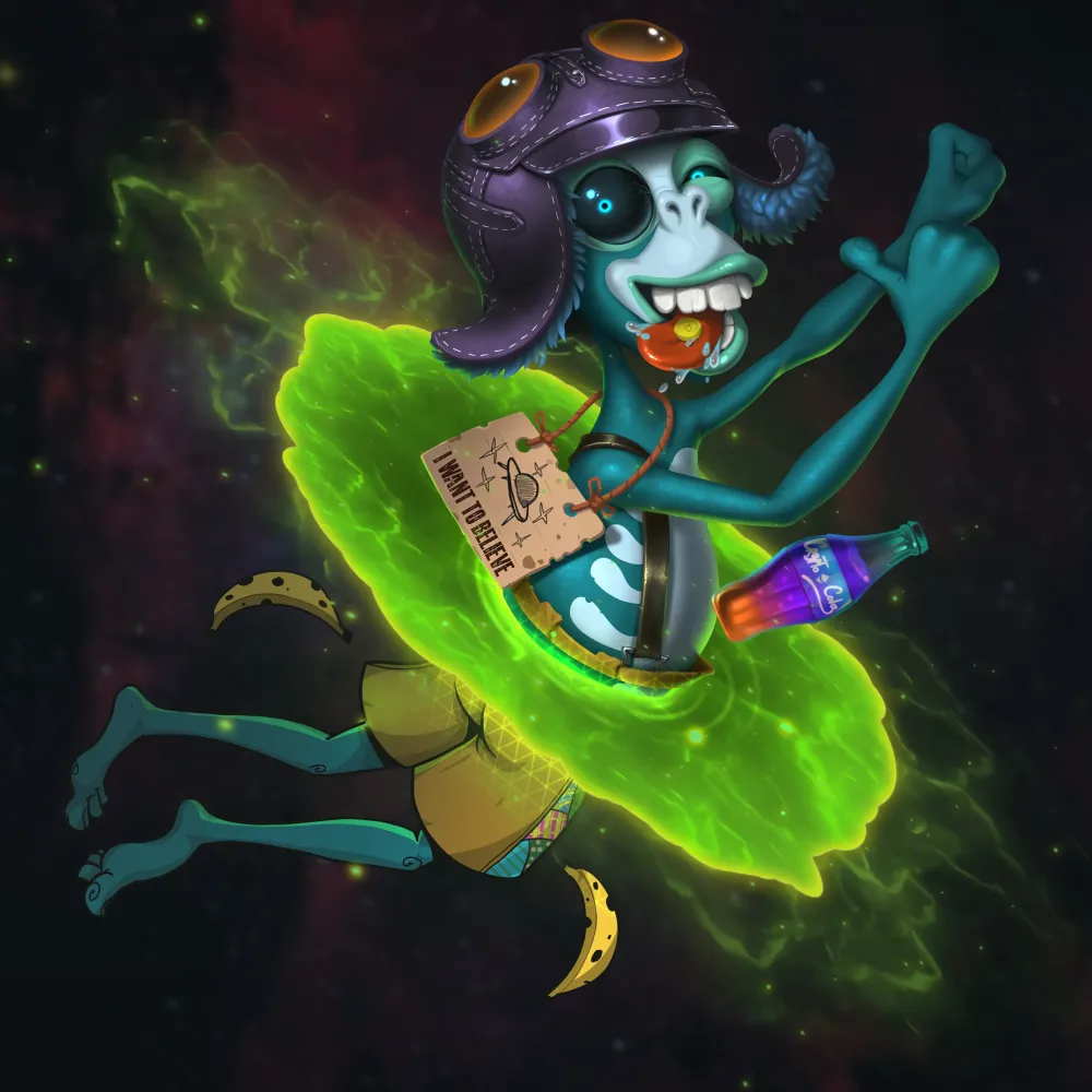 Moon Ape Lab 3D #4962
