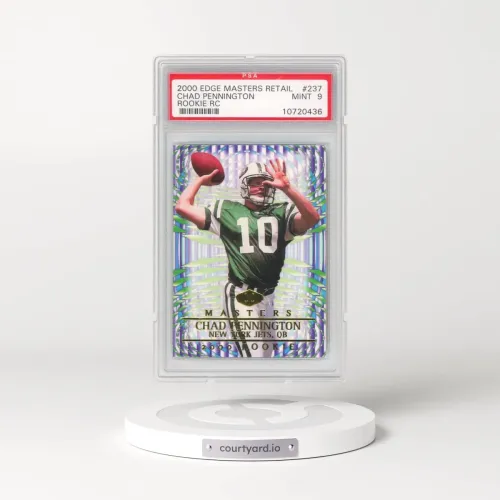 2000 Collector's Edge Masters Retail #237 Chad Pennington - Rookie RC (PSA 9 MINT)