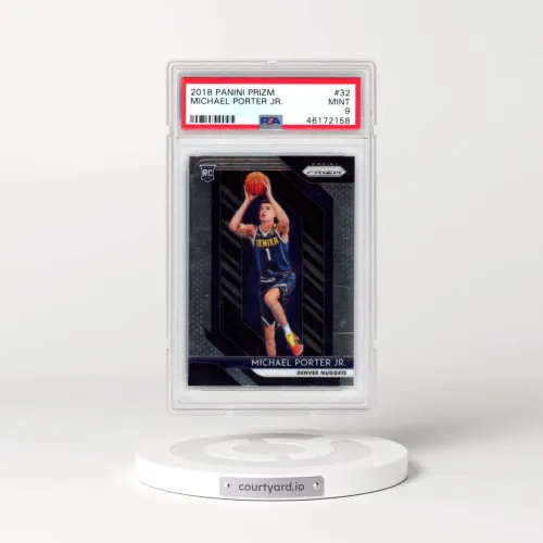 2018 Panini Prizm #32 Michael Porter Jr. (PSA 9 MINT)