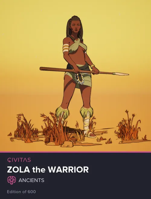 Zola the Warrior #105