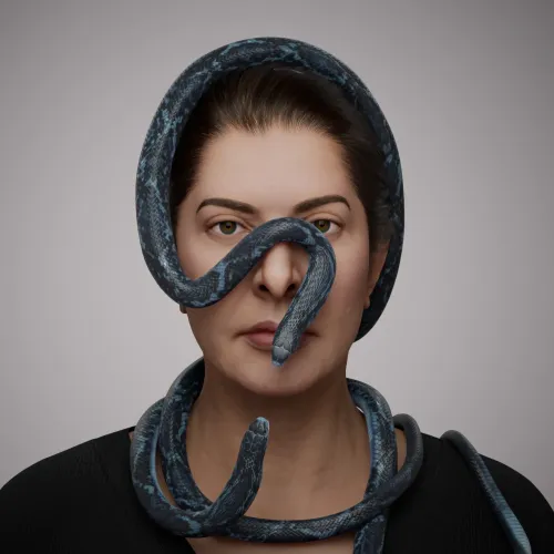Portrait with Snakes #516