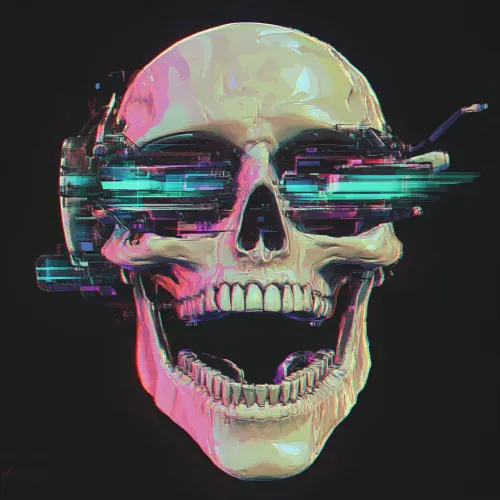 Glitch Skulls #124