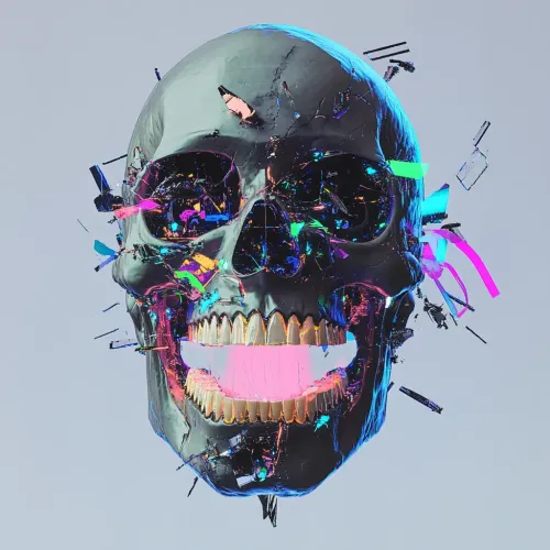 Glitch Skulls #219