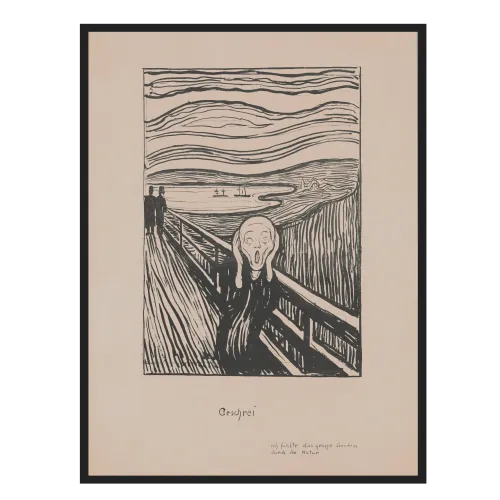 The Scream （1895） litho ＃132