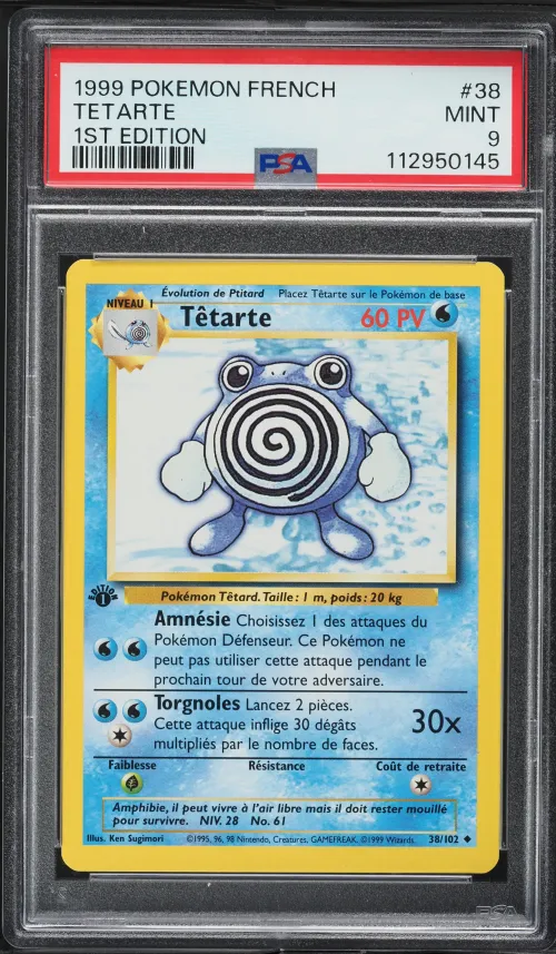 1999 #38 Tetarte 1st Edition PSA