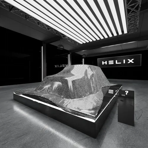 HELIX - MYSTERY CAR PLATINUM #1504