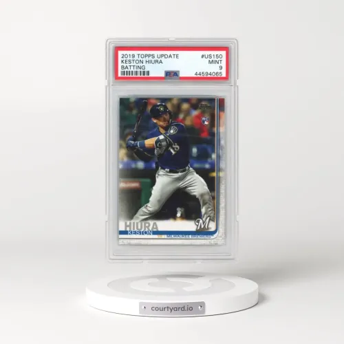 2019 Topps Update #US150 Keston Hiura - Batting (PSA 9 MINT)
