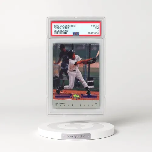 1992 Classic Best Blue Bonus #BC22 Derek Jeter (PSA 7 NM)