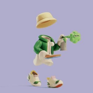 Invisible Friends 3D #4261