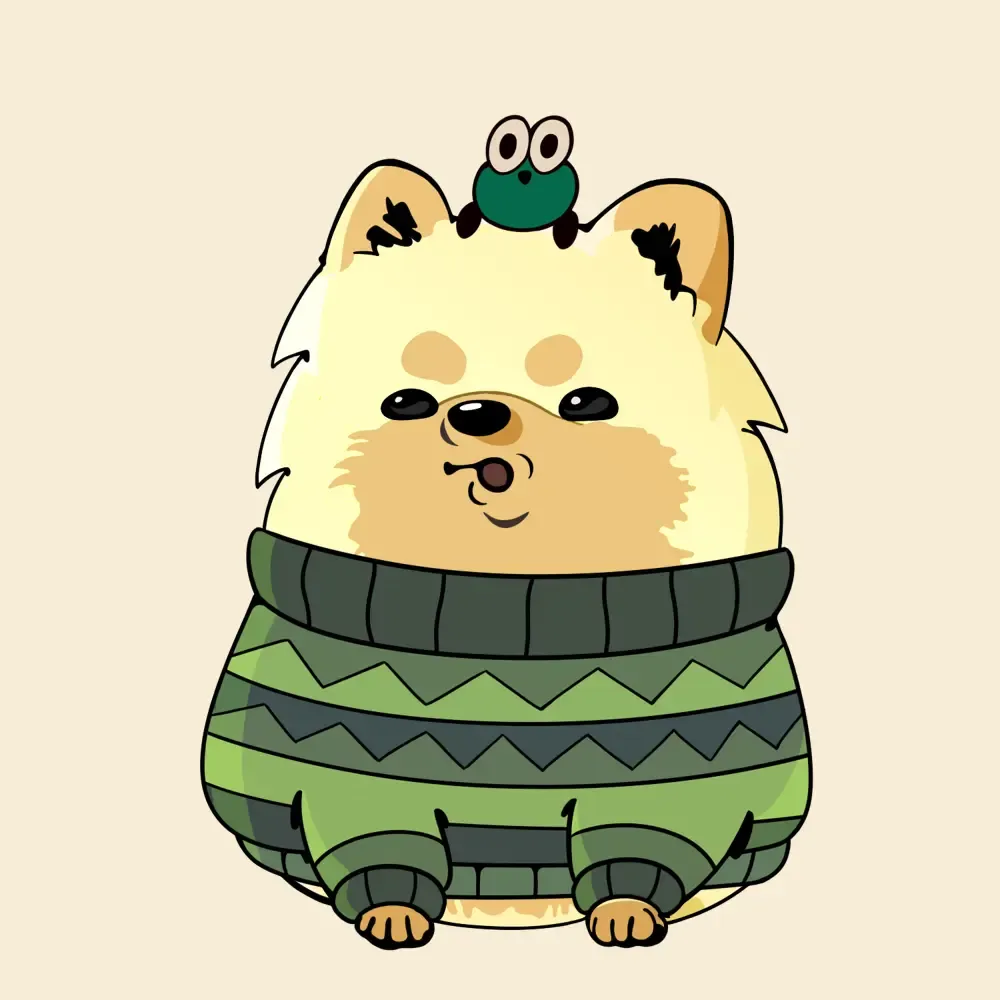 Fluffy Pup #2443