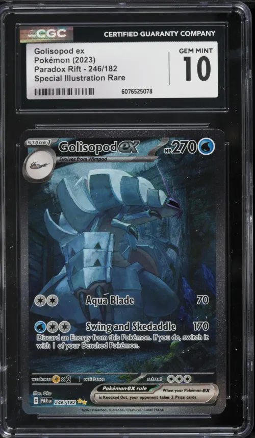 2023 #246 Golisopod EX CGC 10 Pa