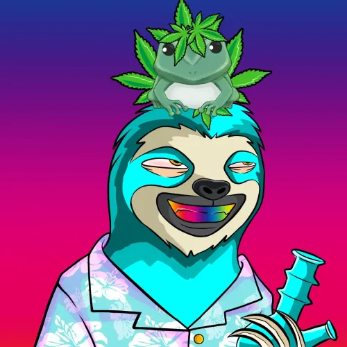 Stoned Sloth V2 #818