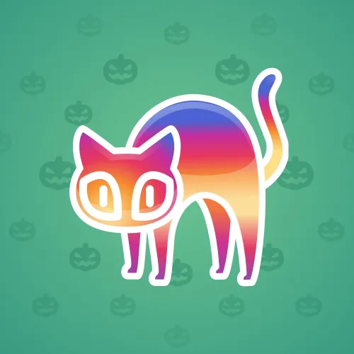Scared Cat #15087