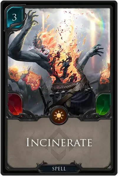 Incinerate #19963