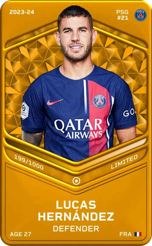 Lucas Hernández 2023-24 • Limited 199/1000