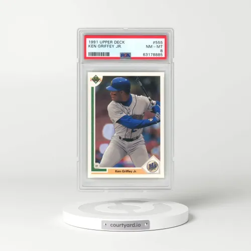 1991 Upper Deck #555 Ken Griffey Jr (PSA 8 NM-MT)